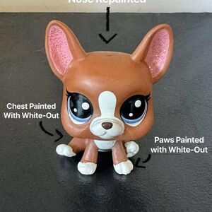 LPS Roxie McTerrier #94 Gen 4 Authentic (Certain Parts Repainted See Photos)